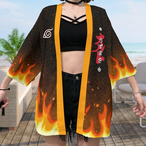 Uzumaki Emblem Kimono
